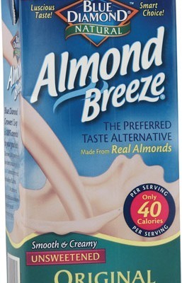 Blue Diamond Natural Almond Breeze Original Unsweetened Non-Dairy