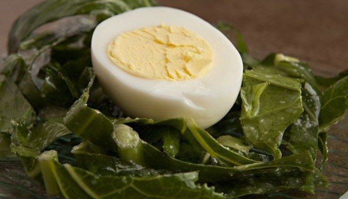 Chard Salad with Lemon Garlic Dressing