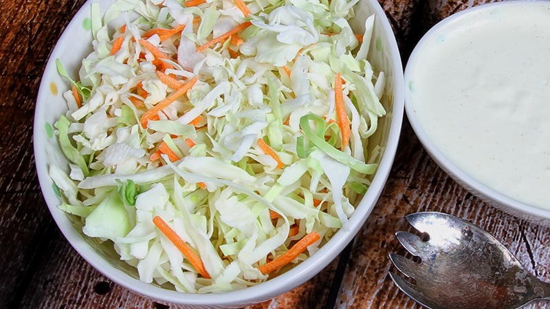 Gluten-Free Asian Style Cole Slaw Recipe