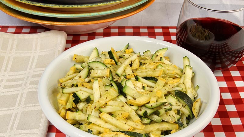 Gluten-Free Sautéed Italian-Style Summer Squash Recipe