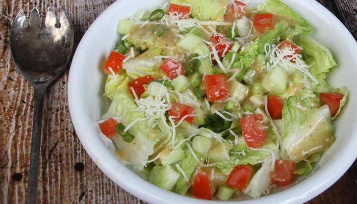 Gluten-Free Simple Garden Salad Recipe