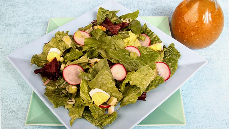 Gluten-Free Garden Fresh Salad of Greens Recipe