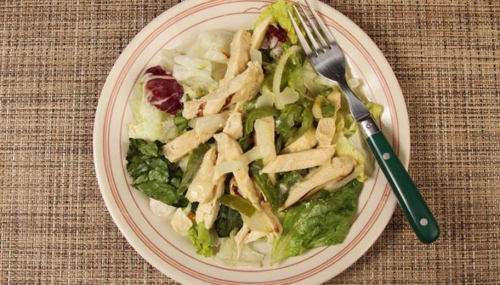 Gluten-Free Hot Chicken Philly Cheese Salad Recipe