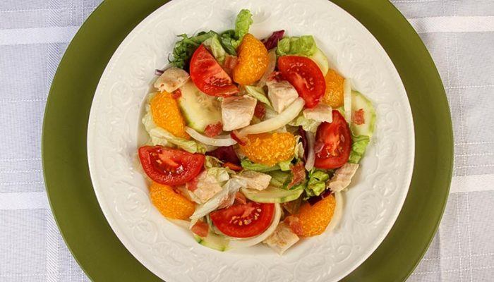 Gluten-Free No Sugar Added Citrus Chicken Salad Recipe