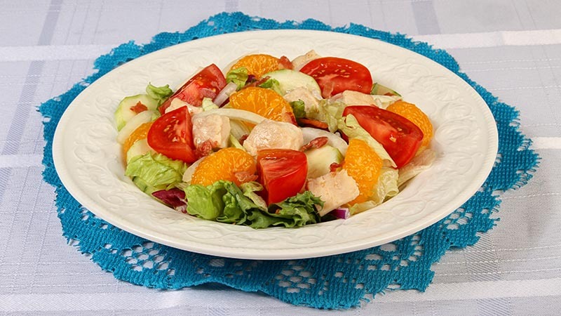 Gluten-Free No Sugar Added Citrus Chicken Salad Recipe